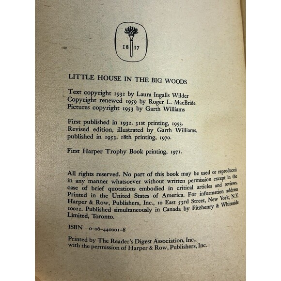 Little House On The Prairie Books Laura Ingalls Wilder Vintage 1971 Blue Set Lot - Picture 14 of 16